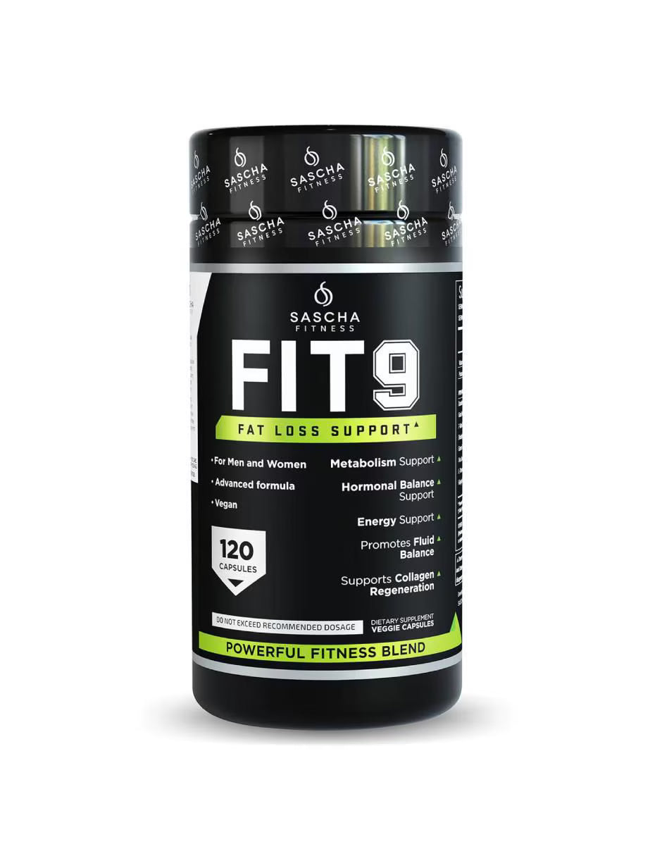 SASCHA FITNESS FIT9 120 CAPS