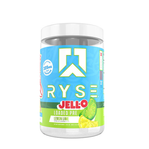 RYSE LOADED PRE 30 SERV JELL-O LEMON LIME