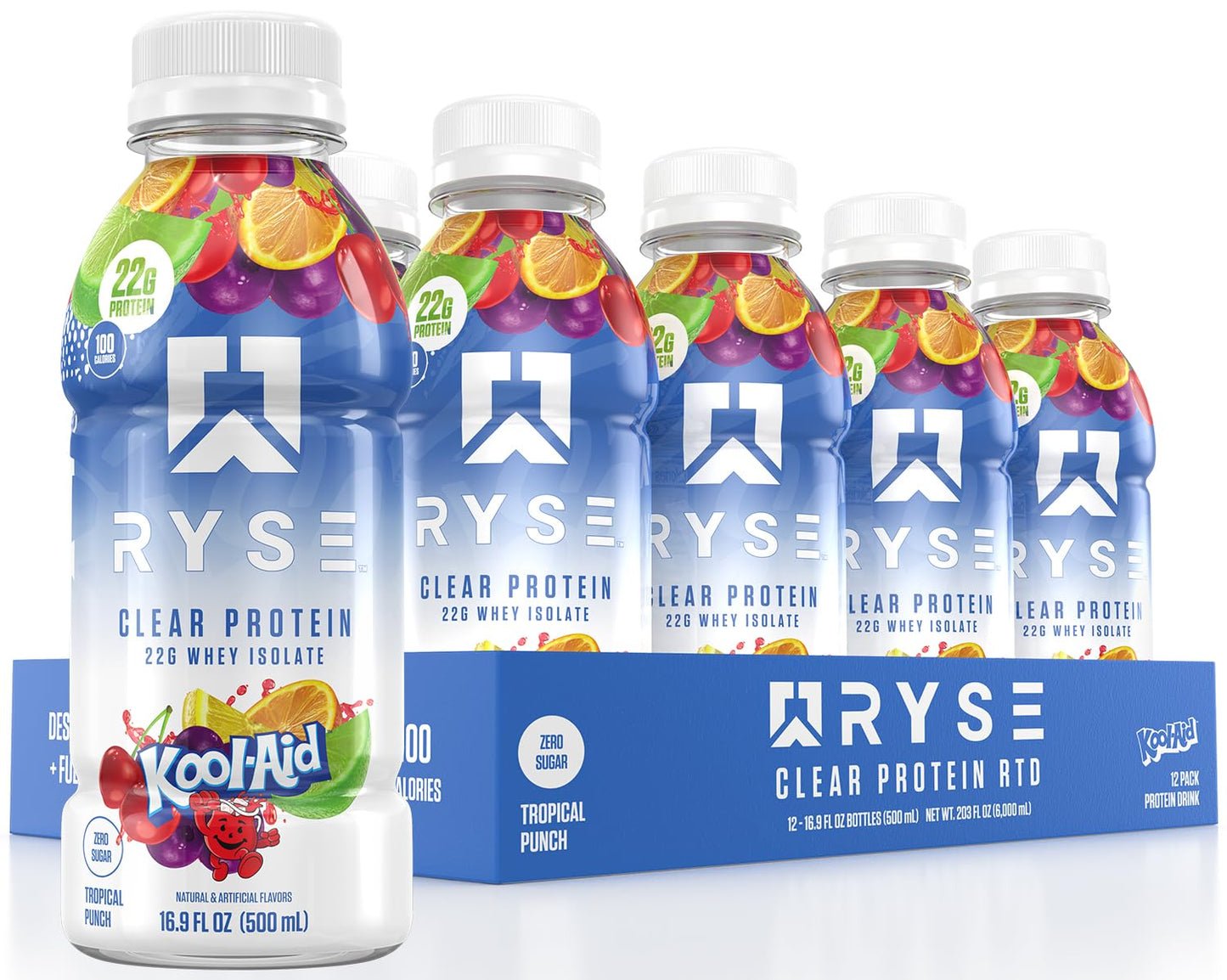 RYSE CLEAR WHEY ISOLATE RTD 12 PACK