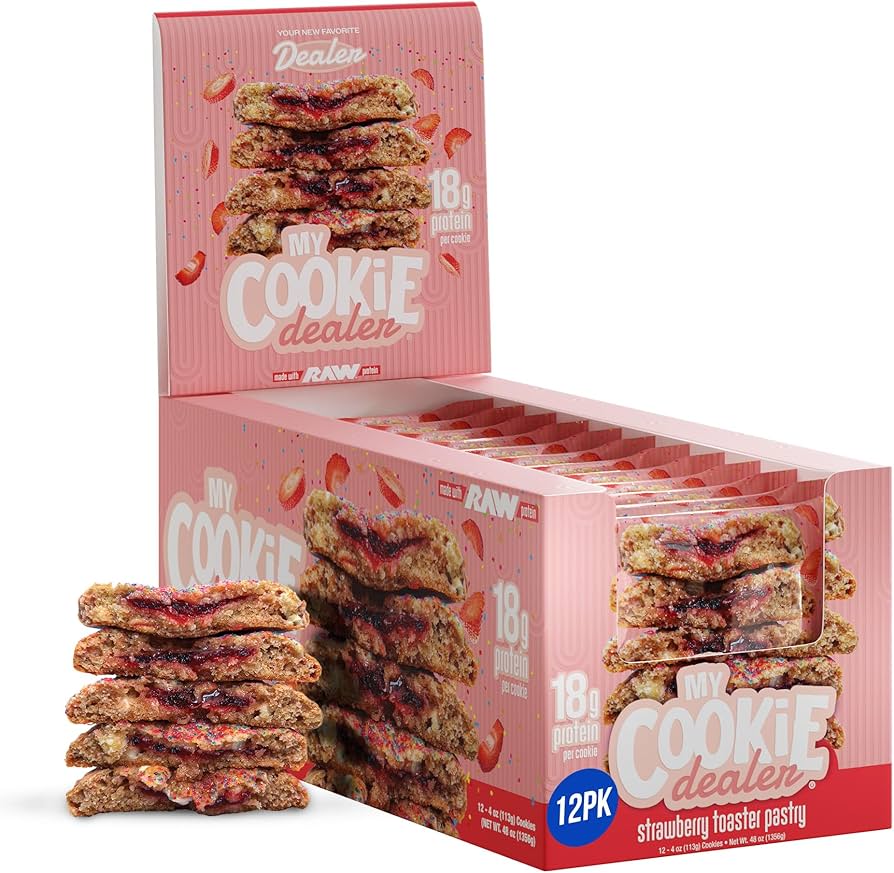 MY COOKIE DEALER PROTEIN TOASTER PASTRY 12 PK