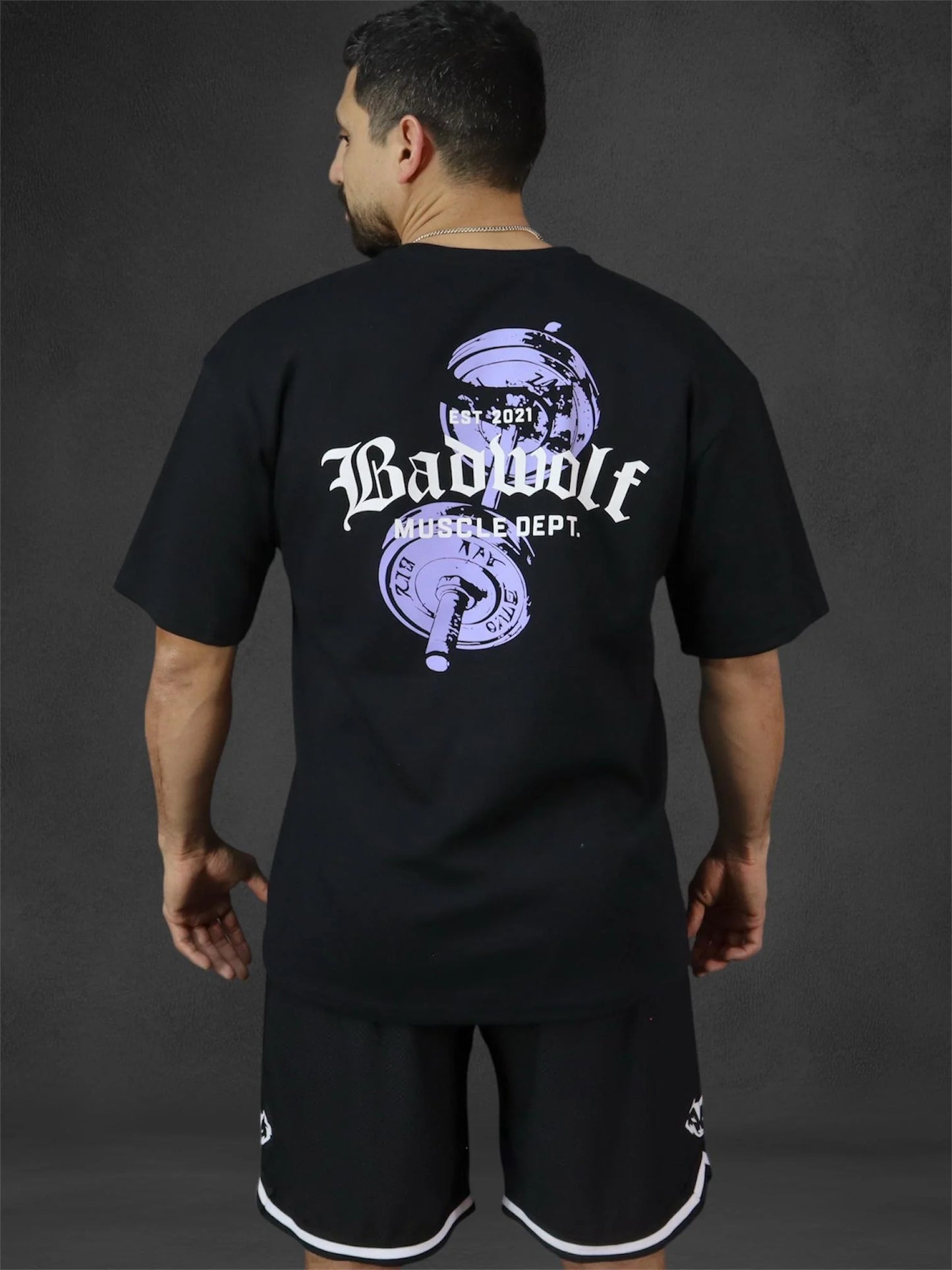 BADWOLF OVERSIZE NEGRA OLD SCHOOL