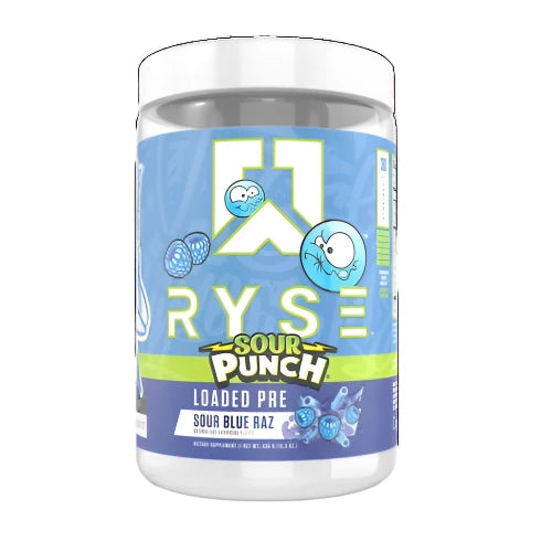 RYSE LOADED PRE 30 SERV SOUR PUNCH BLUE RAZ