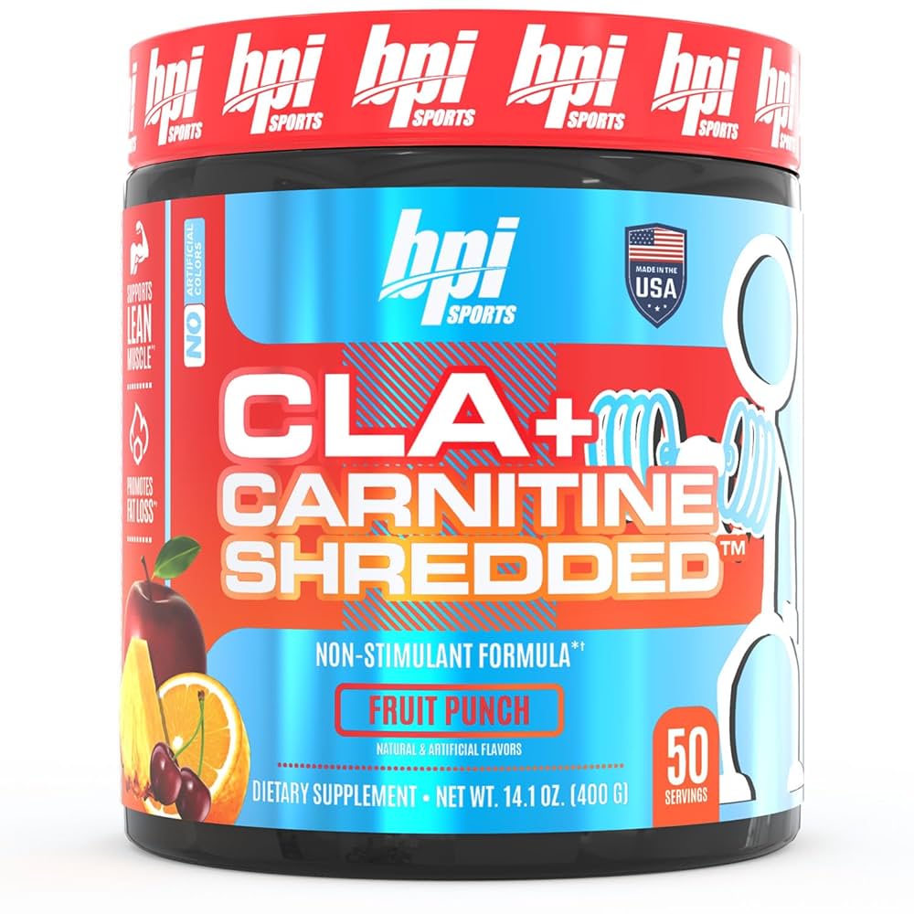 BPI CLA + CARNITINE SHREDDED 50 SERV