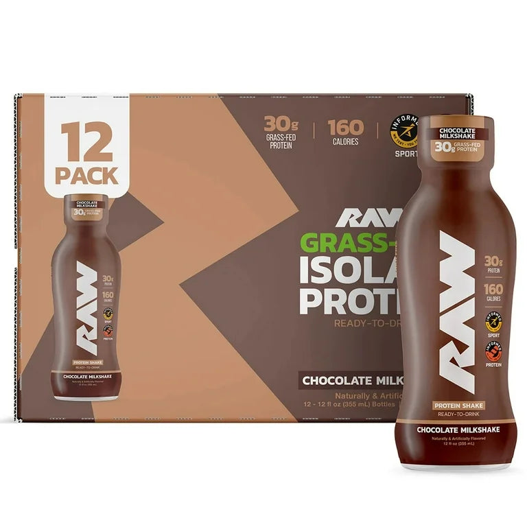 RAW PROTEIN 12OZ 12PK