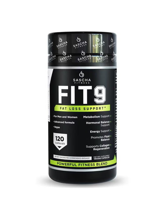 SASCHA FITNESS FIT9 120 CAPS