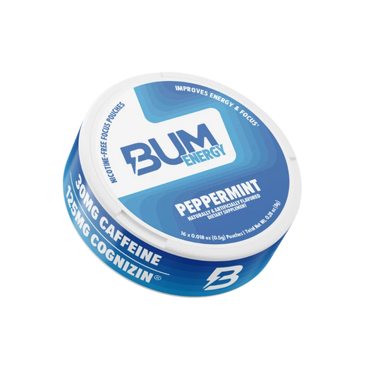 RAW CBUM ENERGY POUCHES 5 PUCKS
