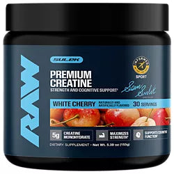 RAW SAM SULEK CREATINE 30 SERV WHITE CHERRY