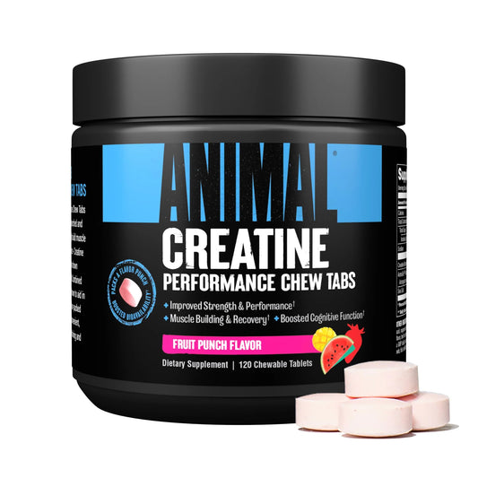 UNI ANIMAL CHEWS CREATINE 120 TABLETS