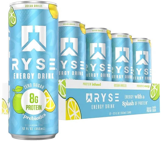 RYSE ENERGY + PROTEIN DRINK 12OZ 12 PACK