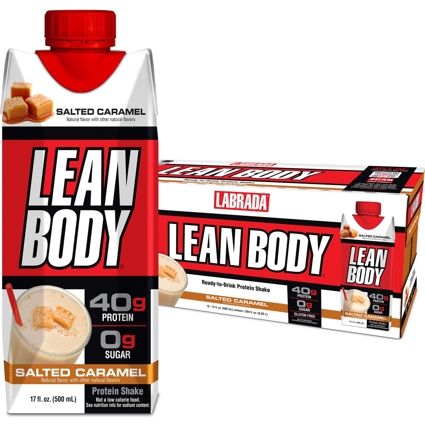 LA Lean Body 17oz 12 bottle