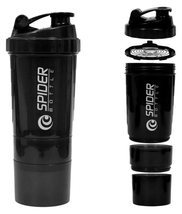 SHAKER SPIDER BOTTLE TRASLUCIDO 500 ML