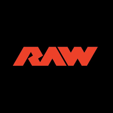T-SHIRT RAW BLACK LETTERS RED