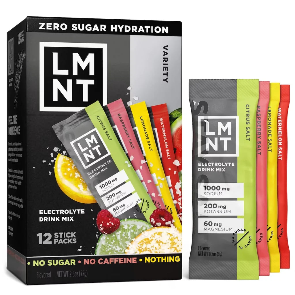 LMNT ELECTROLITOS VARIETY BOX 12 STICKS