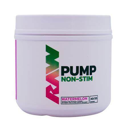 Raw Pump Non-stim 40 serv