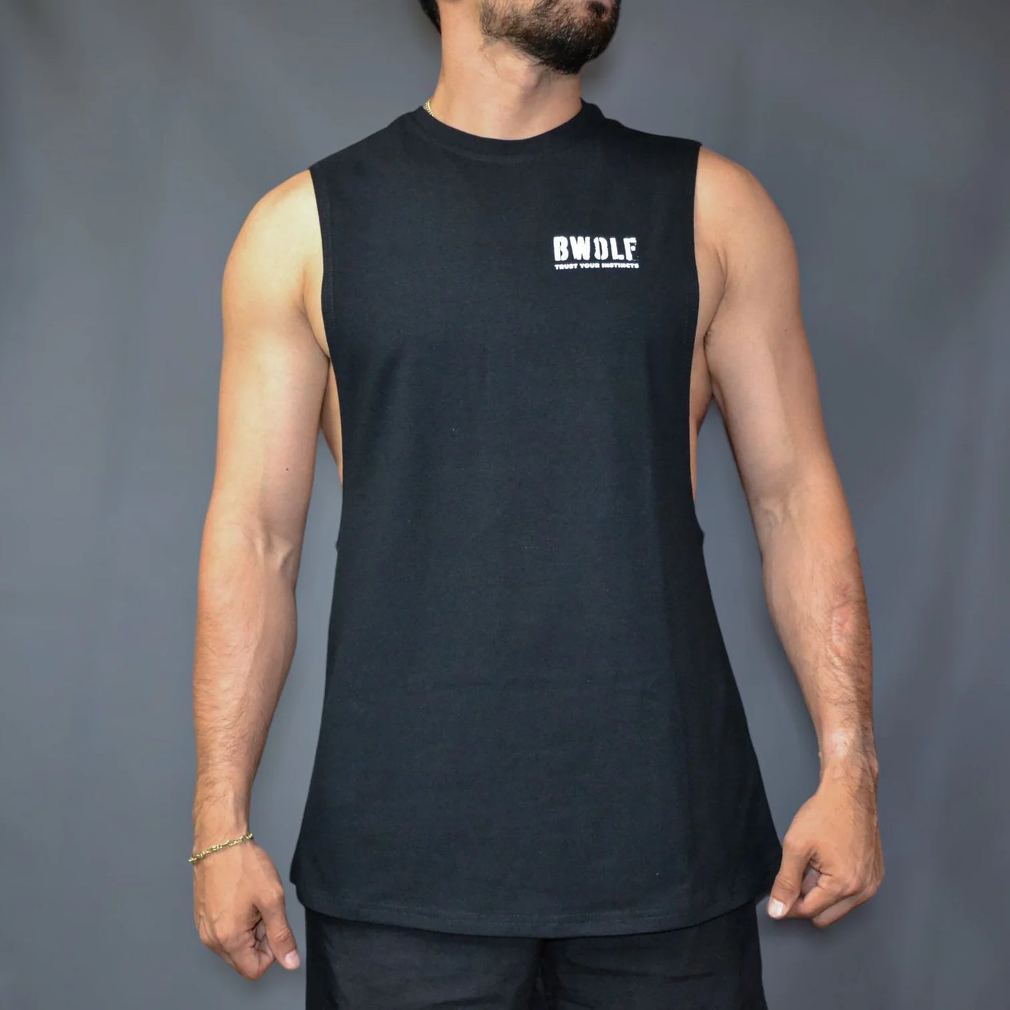 BADWOLF TANK TOP HOMBRE NEGRA