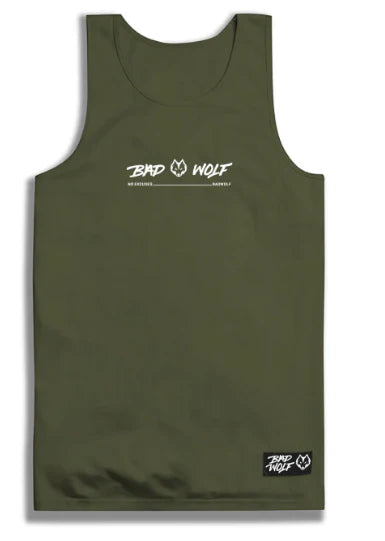 BADWOLF Tank Oversize Verde Militar