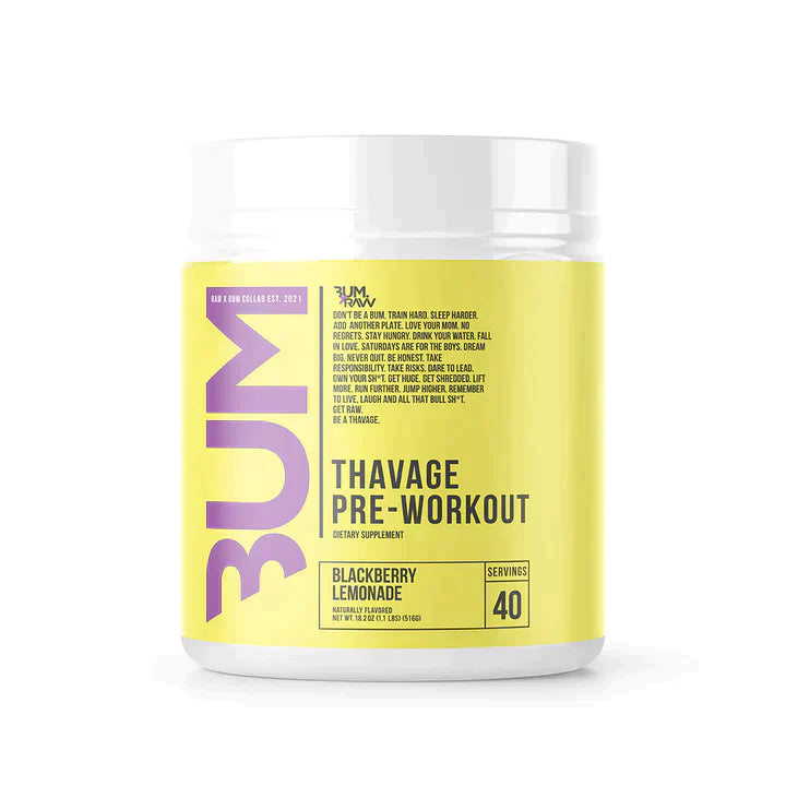 Thavage CBUM Pre Workout - 40 servicios