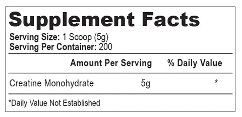 Creatina HTP - 1 KG (200 servicios)