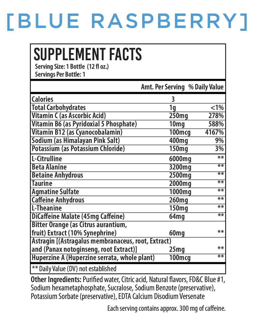 RAW DRINK 12 Oz - 12 Pack THAVAGE RTD